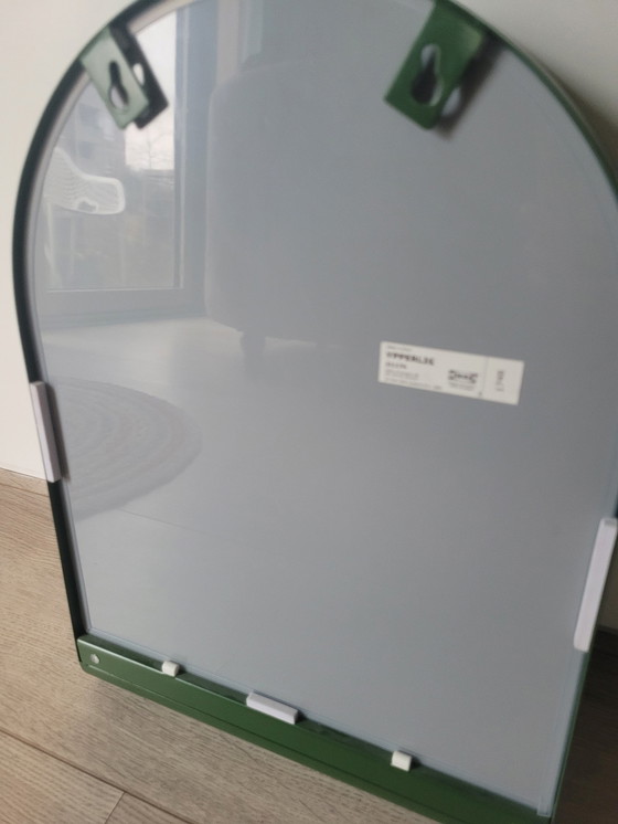 Image 1 of Vintage Ikea Ypperlig Grüner Spiegel von Hay 2017