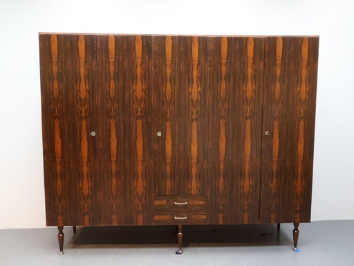 Vintage Kleiderschrank 5 Türen und 2 Schubladen