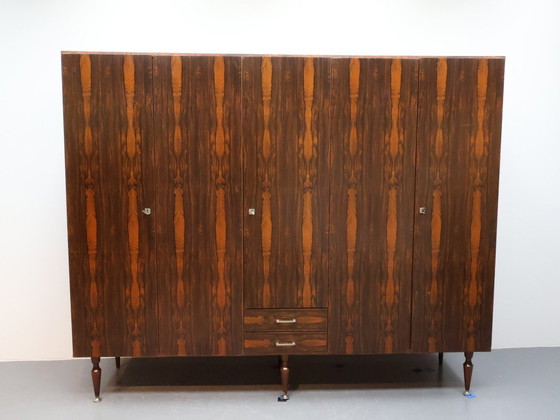 Image 1 of Vintage Kleiderschrank 5 Türen und 2 Schubladen