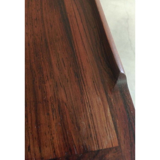 Image 1 of Vintage Modular Palisander Bar Tisch Poul Hundevad Dänisch 1960s