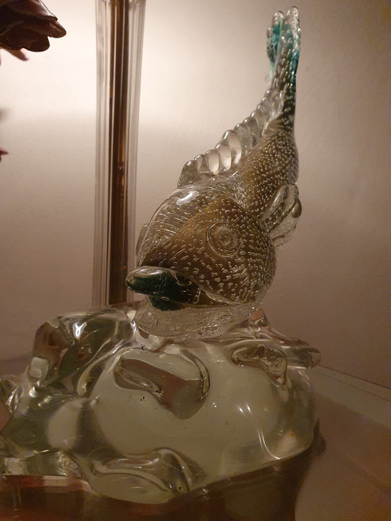 Image 1 of Art-Deco-Lampe aus Glas