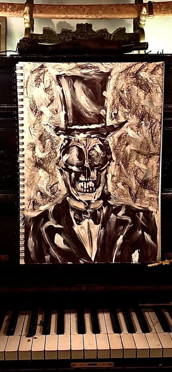 Image 1 of Titel: Baron Samedi. Kunst von Max Moszkowicz