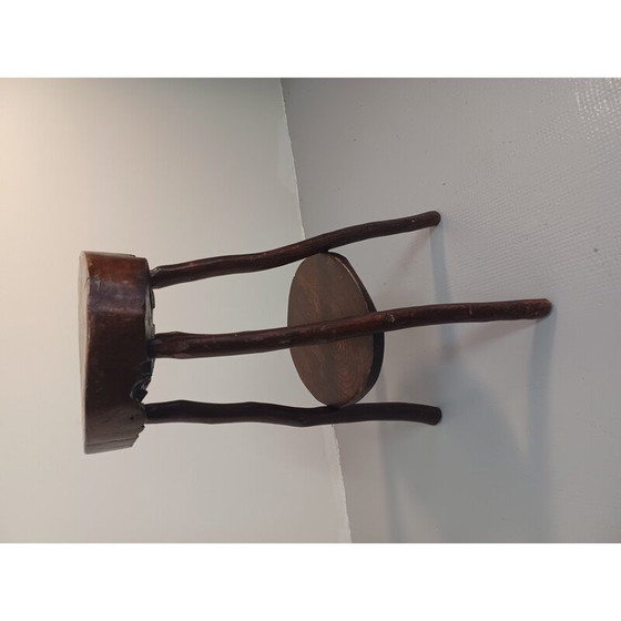 Image 1 of Vintage Brutalist Art Brutalistischer Barhocker, 1950