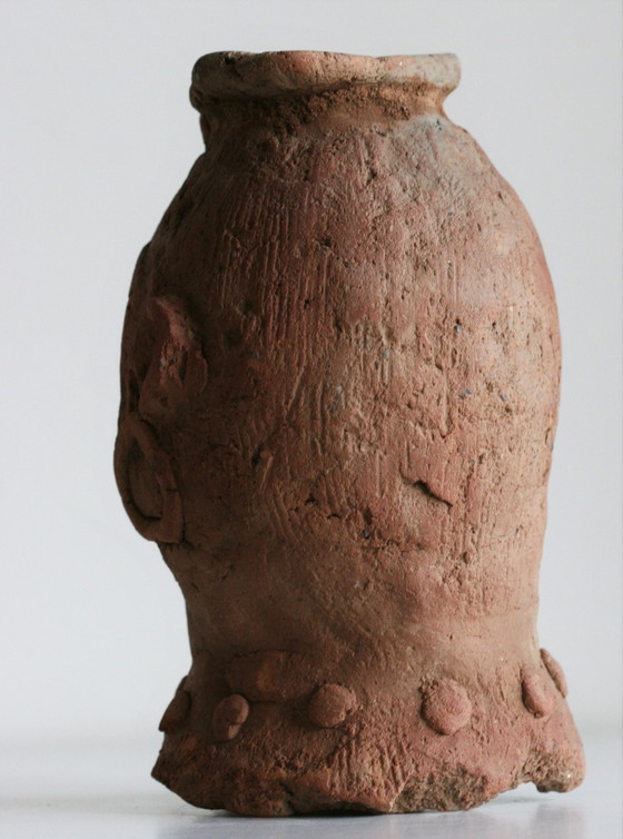 Image 1 of Haniwa-Kriegerkopf