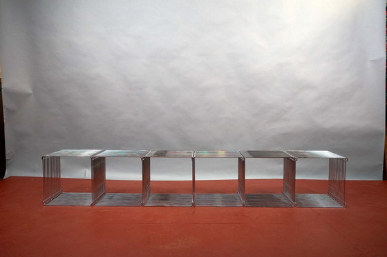 Image 1 of Würfelförmiges Pantonova Regal von Verner Panton für Fritz Hansen, 1970er, 6 . Set