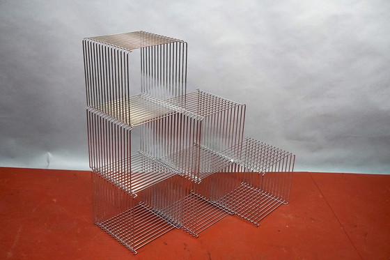 Image 1 of Würfelförmiges Pantonova Regal von Verner Panton für Fritz Hansen, 1970er, 6 . Set