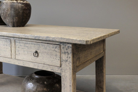 Image 1 of Alter Ateliertisch