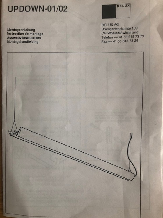 Image 1 of Updown-Hängelampe von Belux