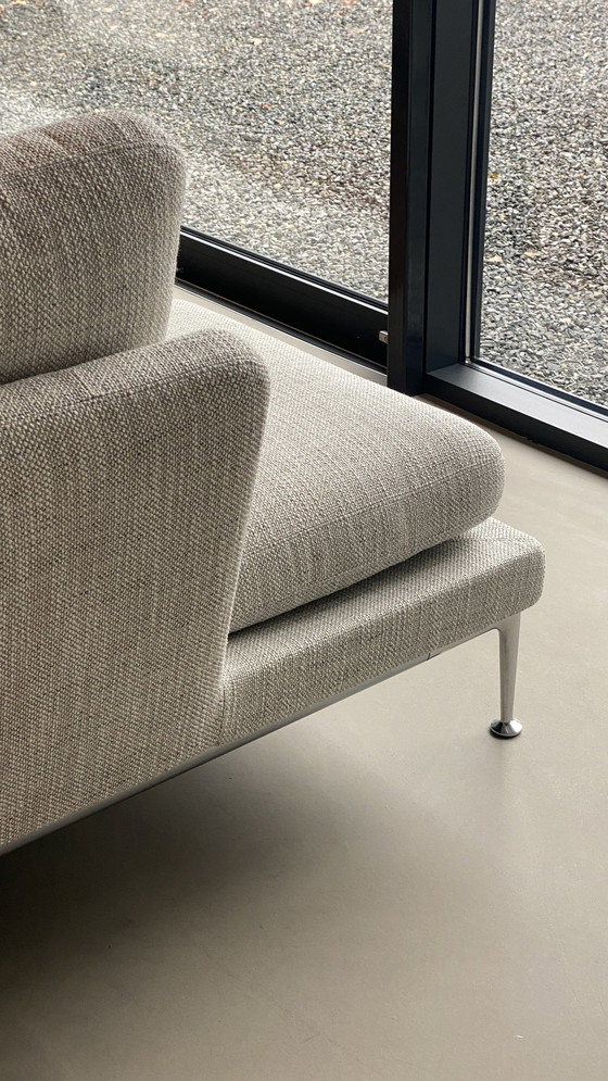 Image 1 of Vitra Suita Sofa - Set mit einem 3-Sitzer und einer Chaise Longue.