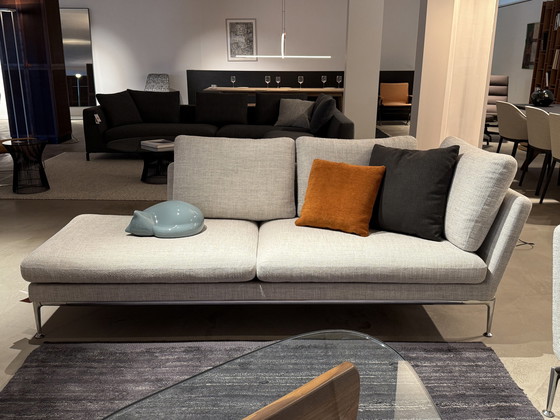 Image 1 of Vitra Suita Sofa - Set mit einem 3-Sitzer und einer Chaise Longue.