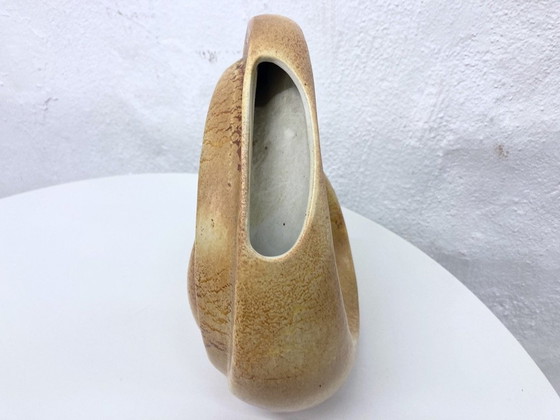 Image 1 of Italienische Keramikvase Von Bertoncello 60Er Jahre Design Kreisform