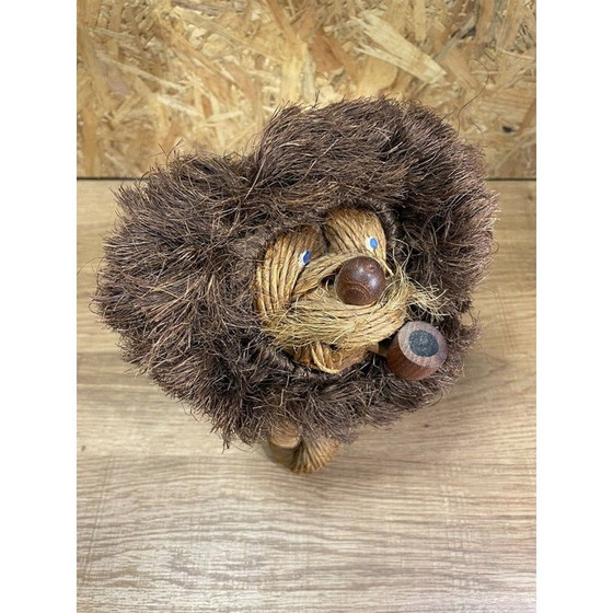 Image 1 of Vintage-Seil-Löwen-Skulptur von Kay Bojen, Dänemark 1960