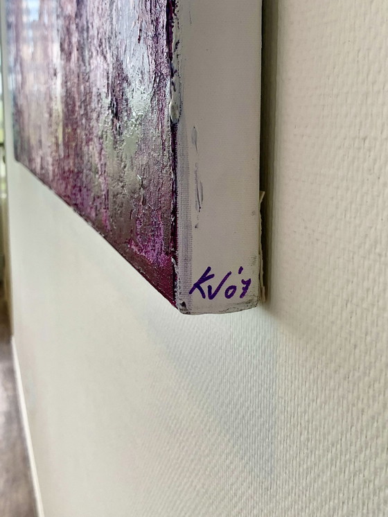 Image 1 of Karin Vermeer - Ava Gardner Malerei auf Leinen (Diptychon)