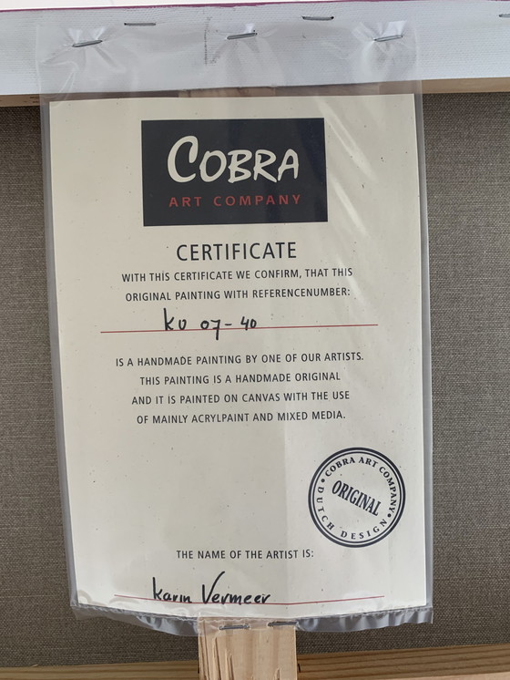 Image 1 of Karin Vermeer - Ava Gardner Malerei auf Leinen (Diptychon)