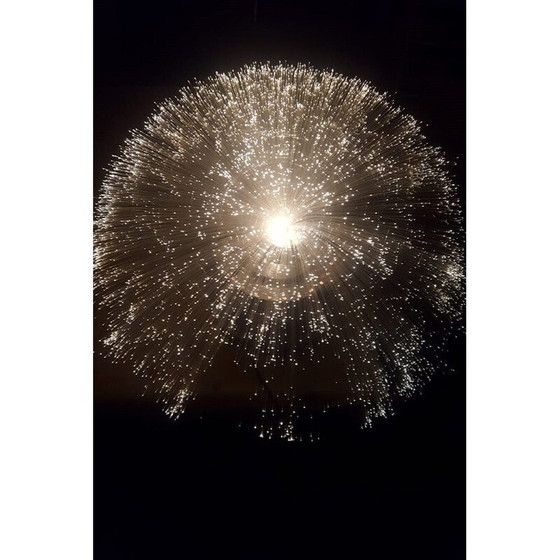 Image 1 of Verchromte Metall-Drehlampe, 1970