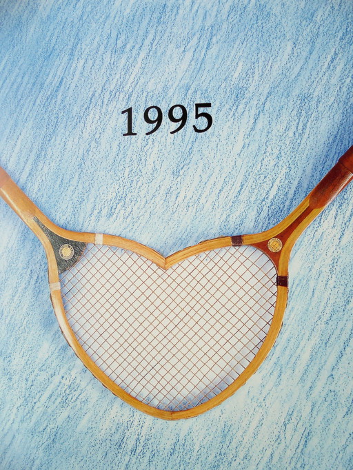 Donald Lipski - Original Poster Roland Garros 1995 - Offsetlithographie