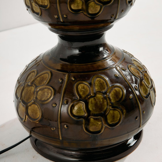 Image 1 of Mk10218 Deutsche Keramik Stehleuchte von Kaiser Leuchten