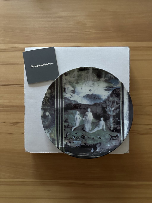 Robert Rauschenberg Porzellan Teller - Edition For The Guggenheim Museum