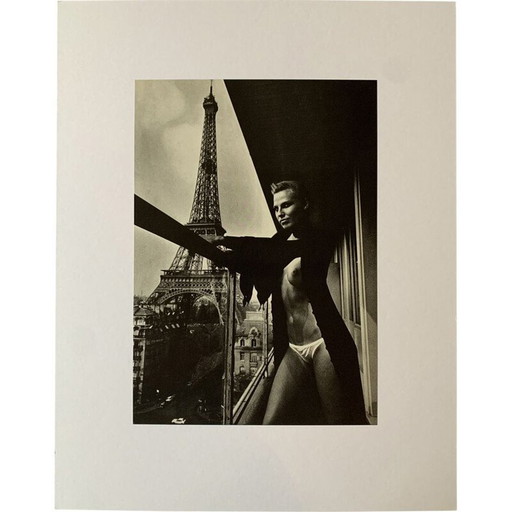 Fotogravüre Jahrgang "Modell und Meccano Set, Paris" par Helmut Newton, Frankreich 1970