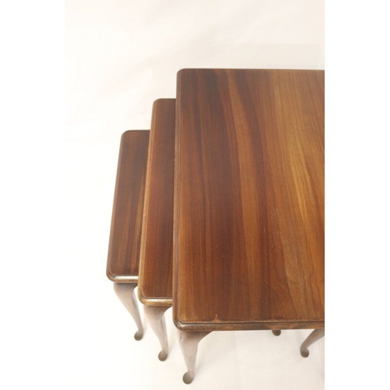 Image 1 of Vintage-Nesting-Tische aus Kirschholz, 1970