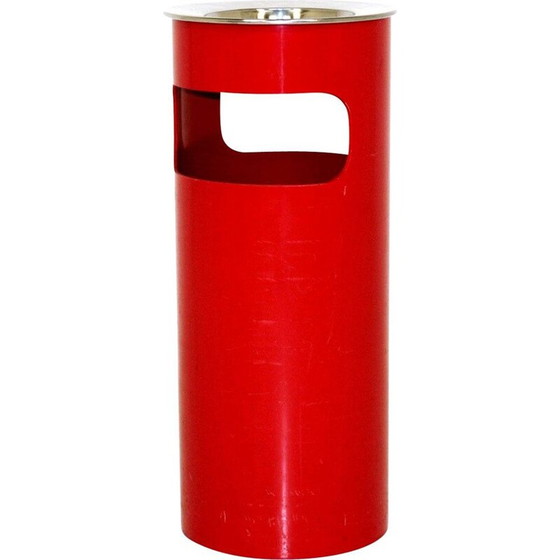 Image 1 of Ehemaliger Papierkorb aus Metall von Husqvarna, 1970