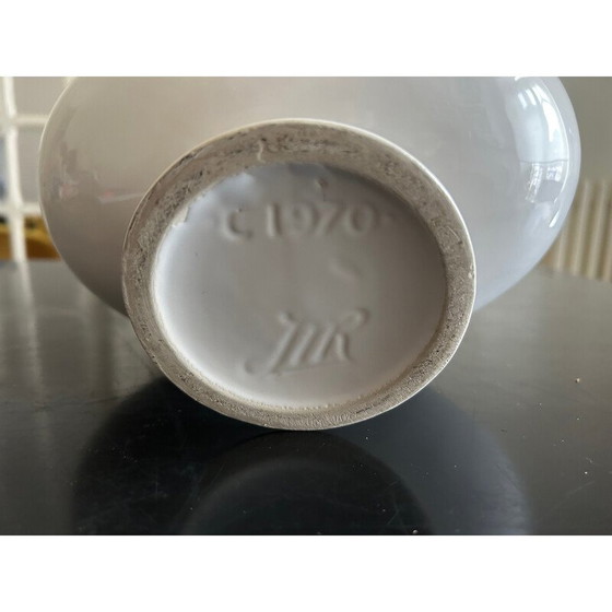 Image 1 of Glasierte Keramik-Vogelschale, 1970