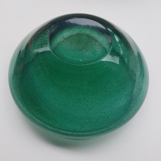 Image 1 of Glasschale mit Blaseneinschlüssen