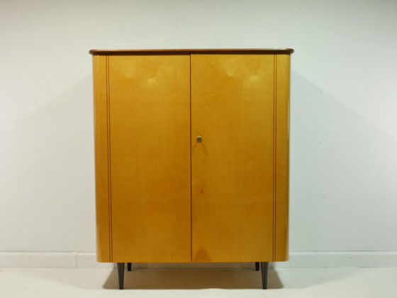 Image 1 of Vintage Dielenschrank / Mehrzweckschrank / Wäscheschrank, 60er Jahre, Germany