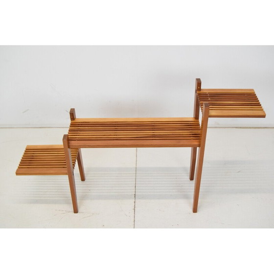 Image 1 of Vintage Pflanzgefäß aus Holz, Tschechoslowakei 1960er Jahre