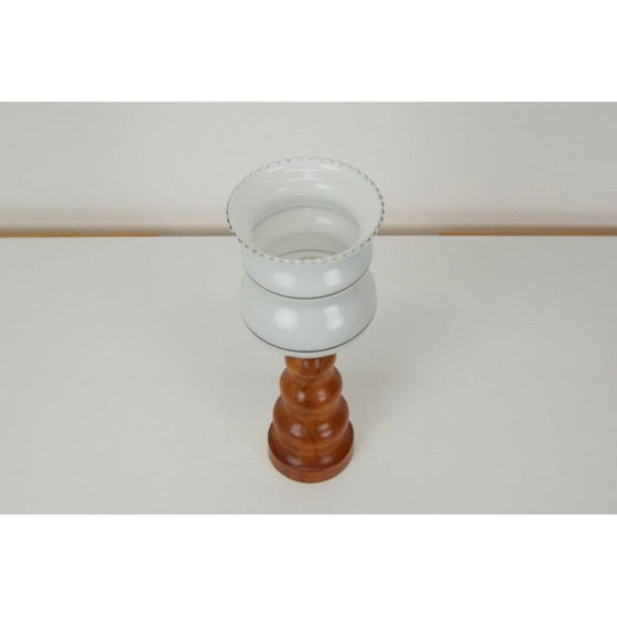 Image 1 of Tischlampe aus Glas, Tschechoslowakei 1960