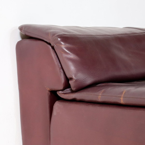 Image 1 of Modulares Vintage -Sofa aus lilafarbenem Leder