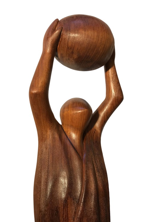 Image 1 of 'Atlas' mit dem Globus