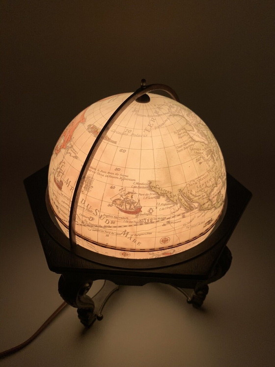 Image 1 of Vintage Globus Lampe