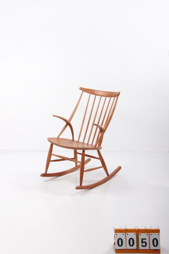 Image 1 of Schaukelstuhl von Illum Wrapso und Niels Eilersen