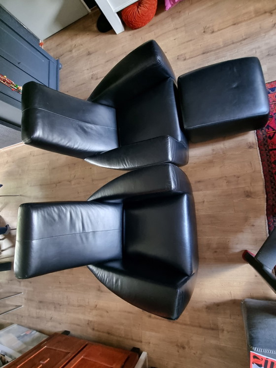 Image 1 of Gerard v d Berg 2 Sessel Longa + Puff