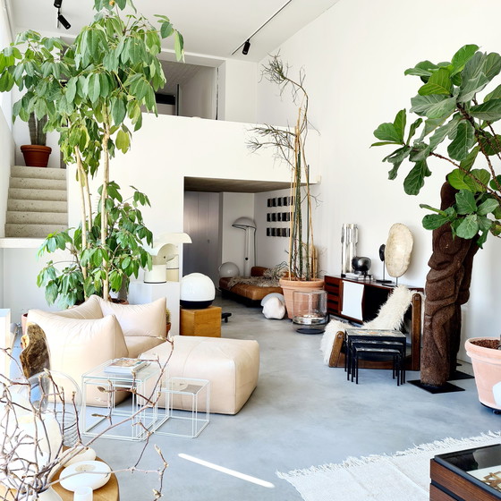 Image 1 of Mario Bellini Le Bambole Sessel + Ottomane für B&B Italia