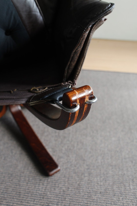 Image 1 of 2x Vatne Møbler Sigurd Ressell Stühle mit hoher Rückenlehne