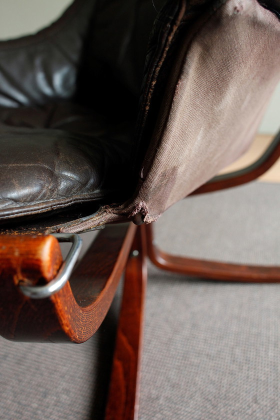 Image 1 of 2x Vatne Møbler Sigurd Ressell Stühle mit hoher Rückenlehne