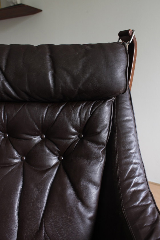 Image 1 of 2x Vatne Møbler Sigurd Ressell Stühle mit hoher Rückenlehne