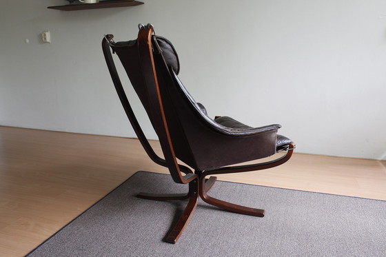 Image 1 of 2x Vatne Møbler Sigurd Ressell Stühle mit hoher Rückenlehne