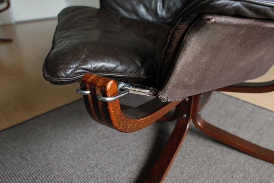 Image 1 of 2x Vatne Møbler Sigurd Ressell Stühle mit hoher Rückenlehne