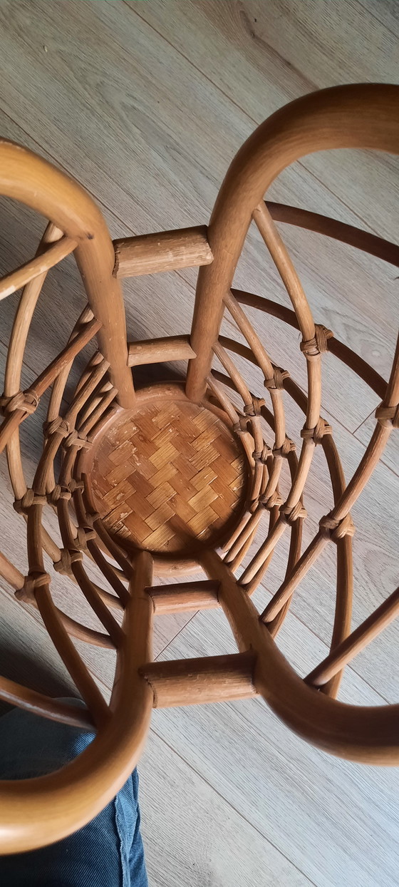 Image 1 of Vintage Rattan Paraplubak