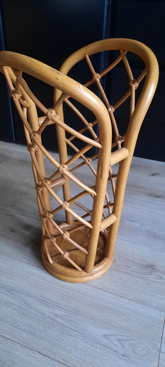 Image 1 of Vintage Rattan Paraplubak