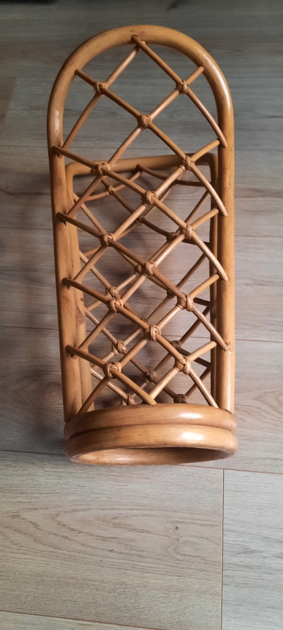 Image 1 of Vintage Rattan Paraplubak