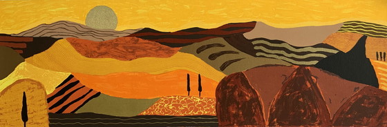 Image 1 of Ronald Boonacker, Siebdruck, Terra di Toscana Italien