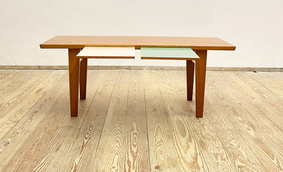 Image 1 of Mid Century Teak Couchtisch