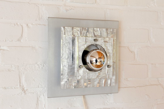 Image 1 of Aluminium 70S Brutalistische Wandleuchte