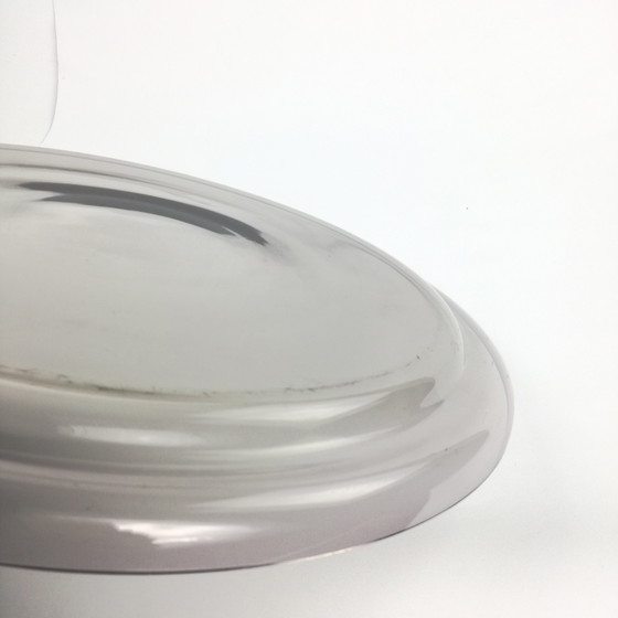 Image 1 of Serviertablett Aus Rauchglas Von Vicke Lindstrand Für Orrefors, Schweden, 1930