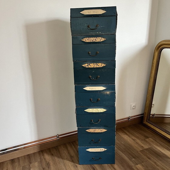 Image 1 of Lot von 7 Vintage-Kartons