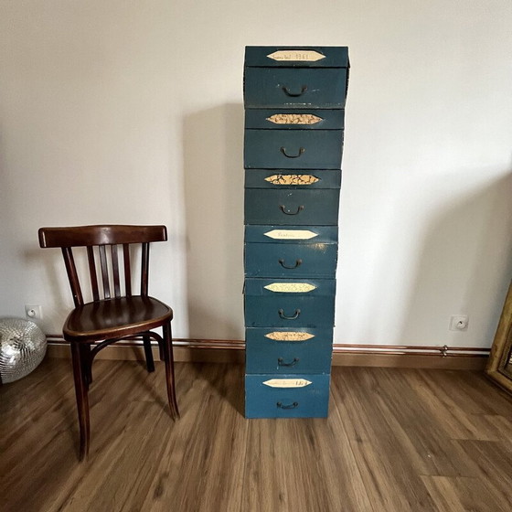 Image 1 of Lot von 7 Vintage-Kartons